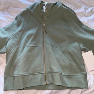 NWT Lululemon Scuba Oversized Full Zip - Palm Court